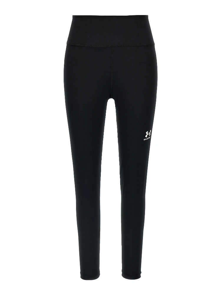 Black Polyester Leggings