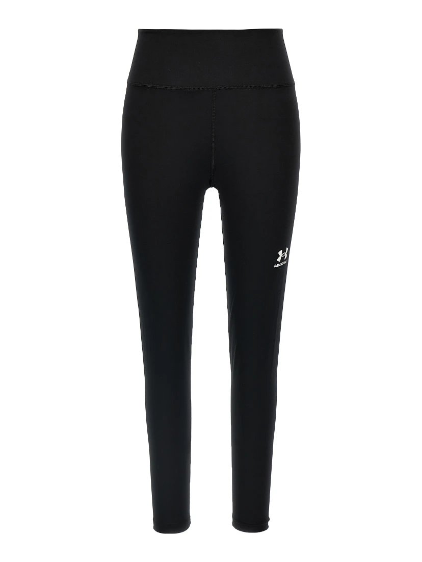 Black Polyester Leggings