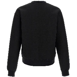 Black Cotton Sweatshirt
