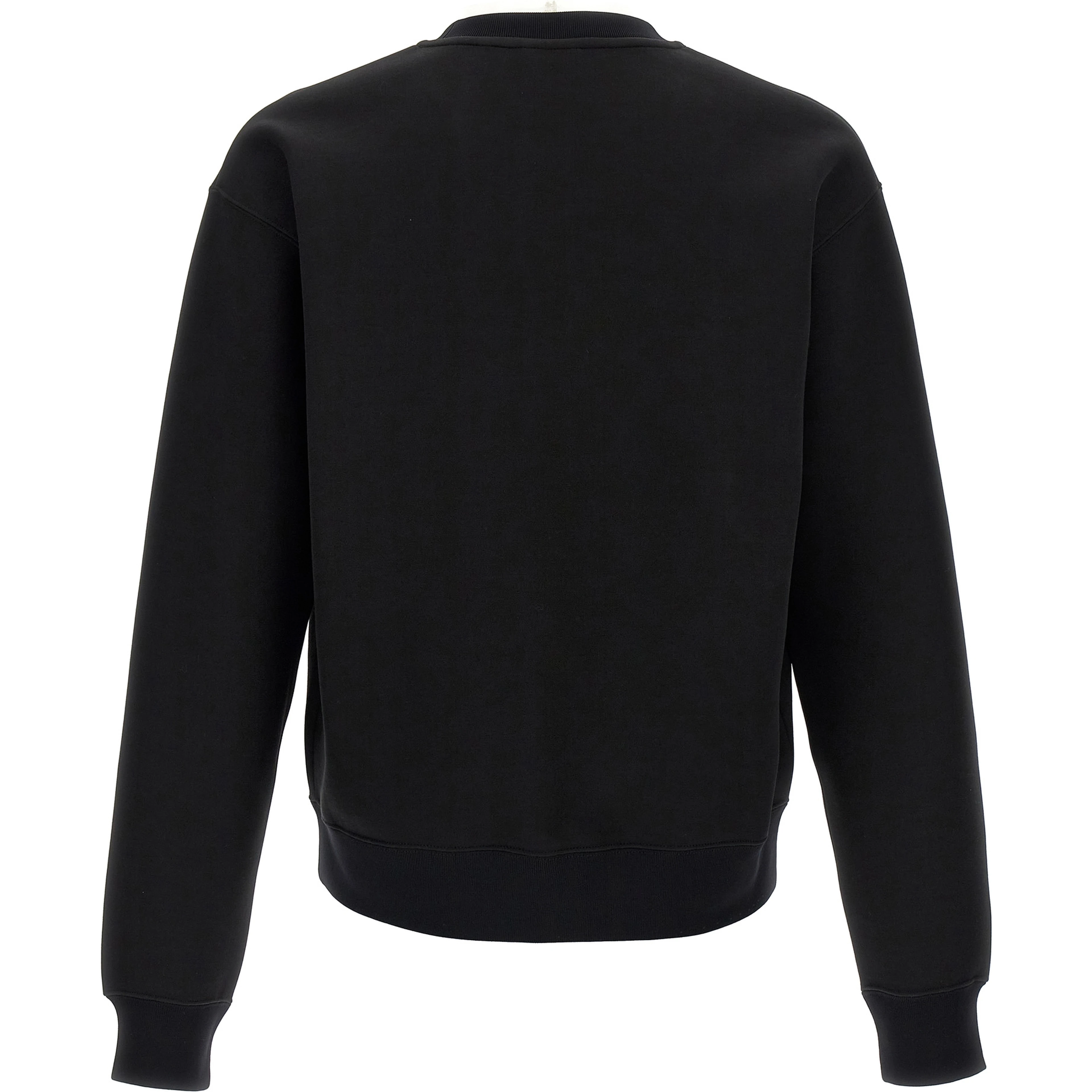 Black Cotton Sweatshirt