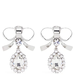 Silver Glass Earrings