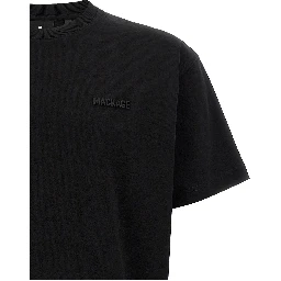 Black Cotton T-Shirt