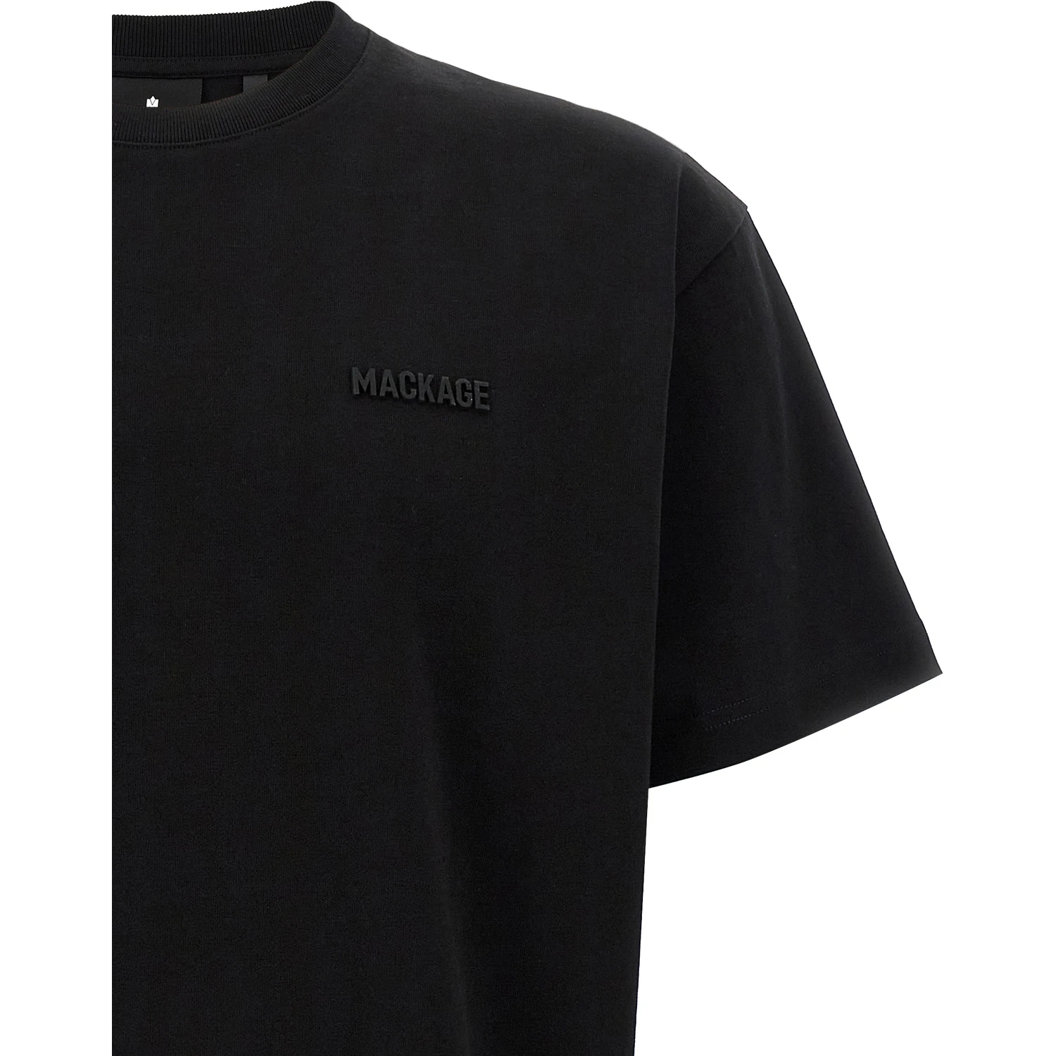 Black Cotton T-Shirt