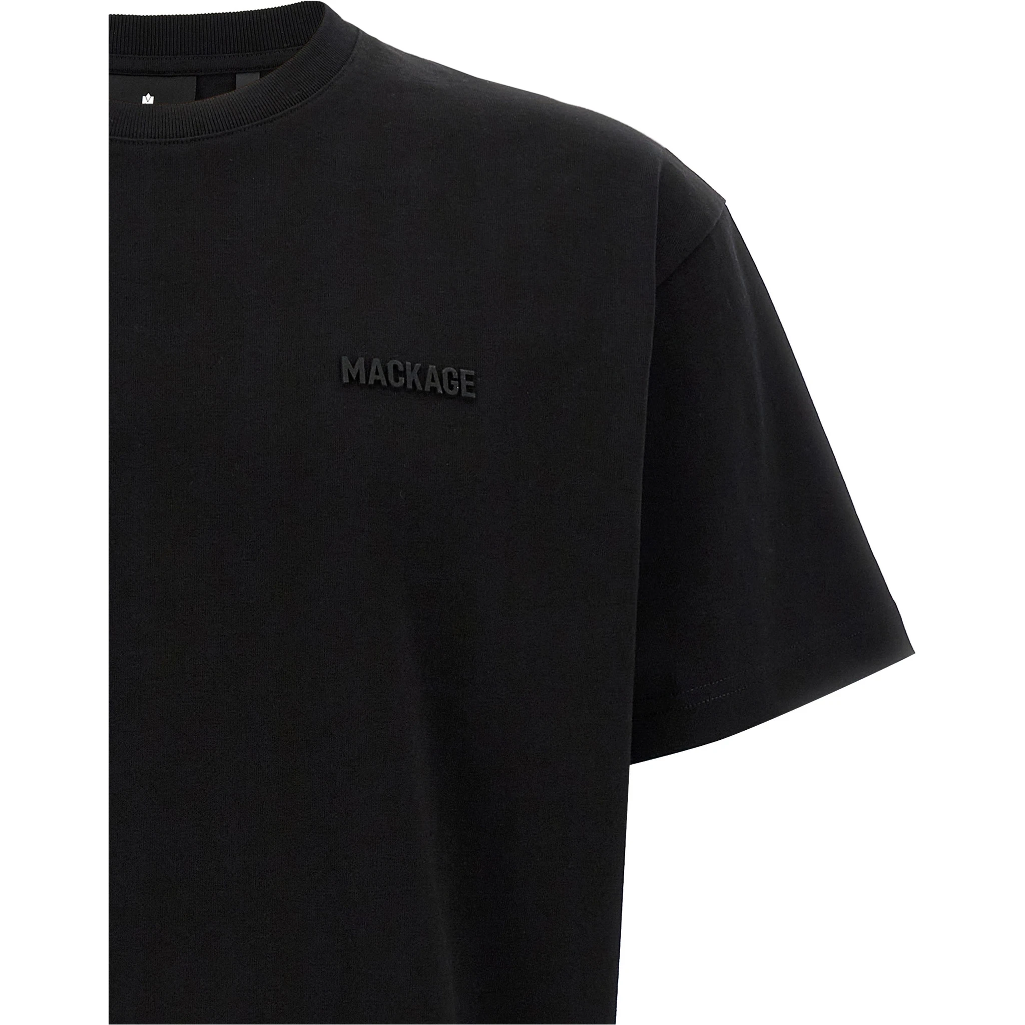 Black Cotton T-Shirt