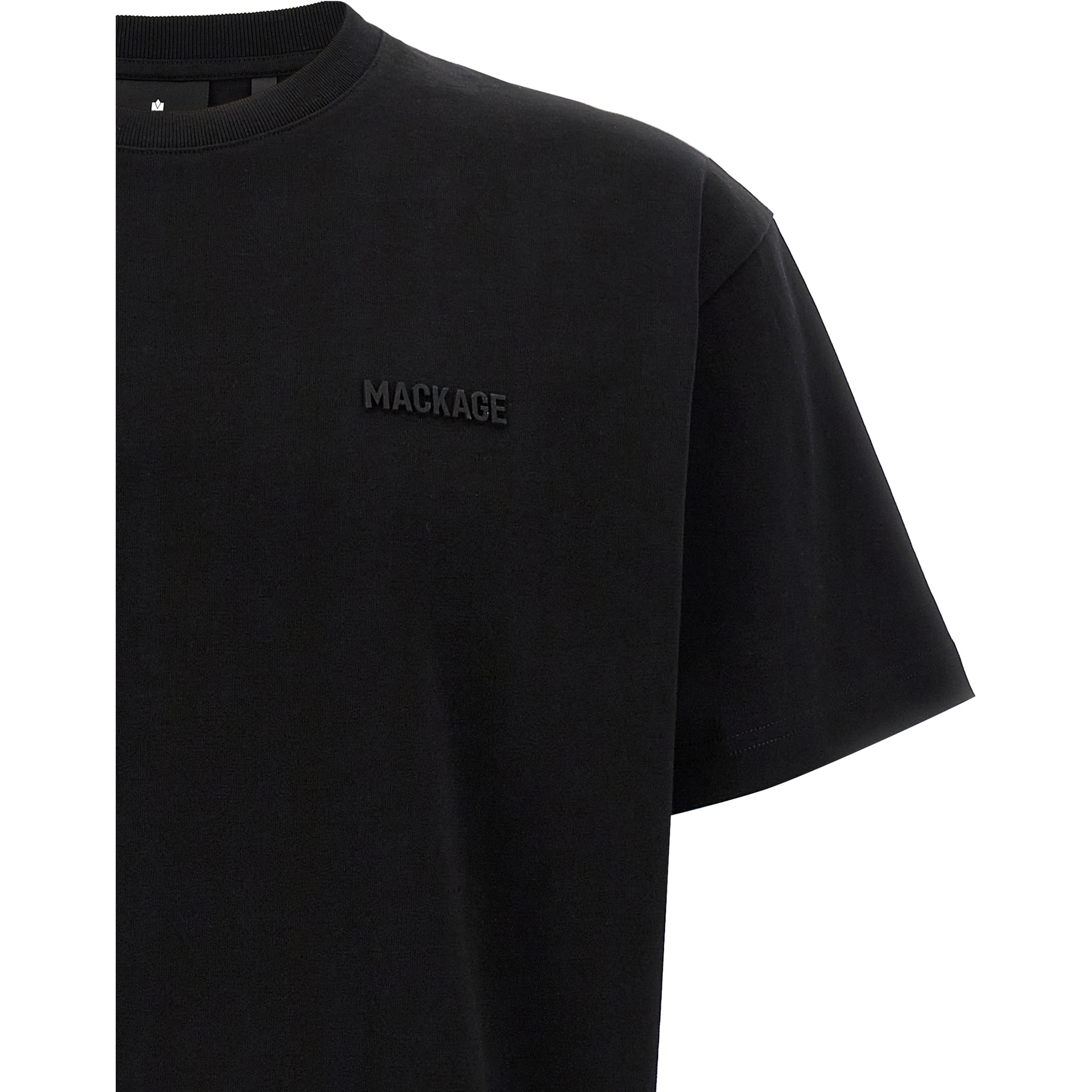 Black Cotton T-Shirt