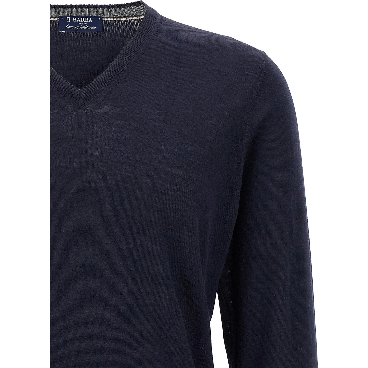 Blue Wool Cardigan