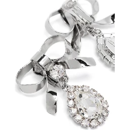 Silver Glass Earrings