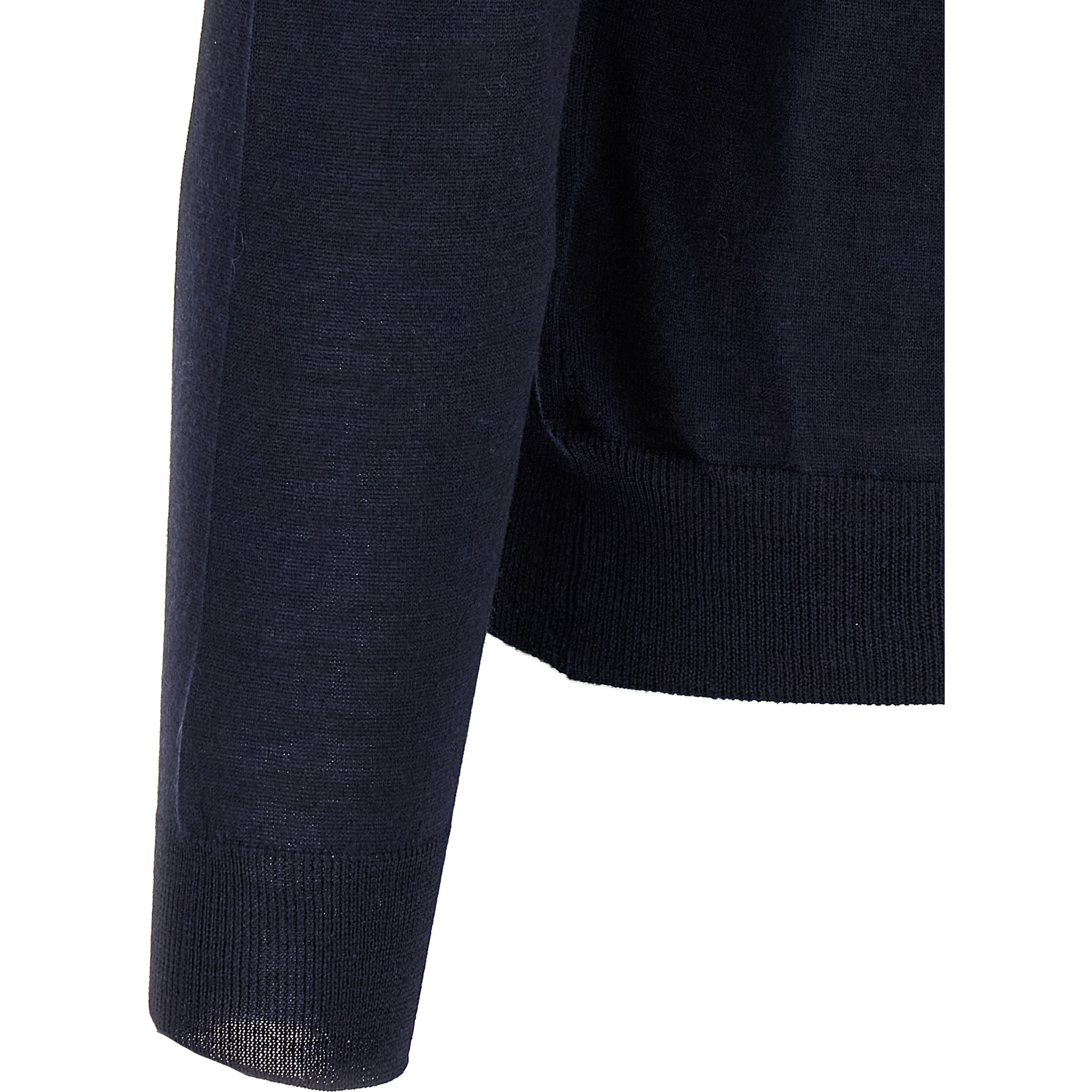 Blue Wool Cardigan