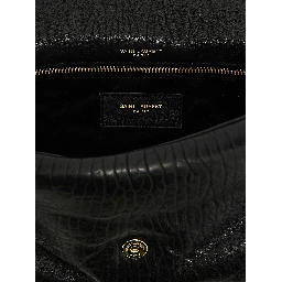 Black Leather Shoulder Bag