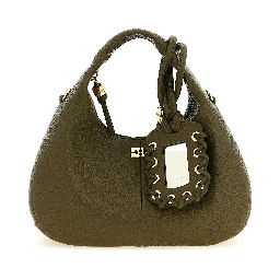Bicolor Polyester Handbag