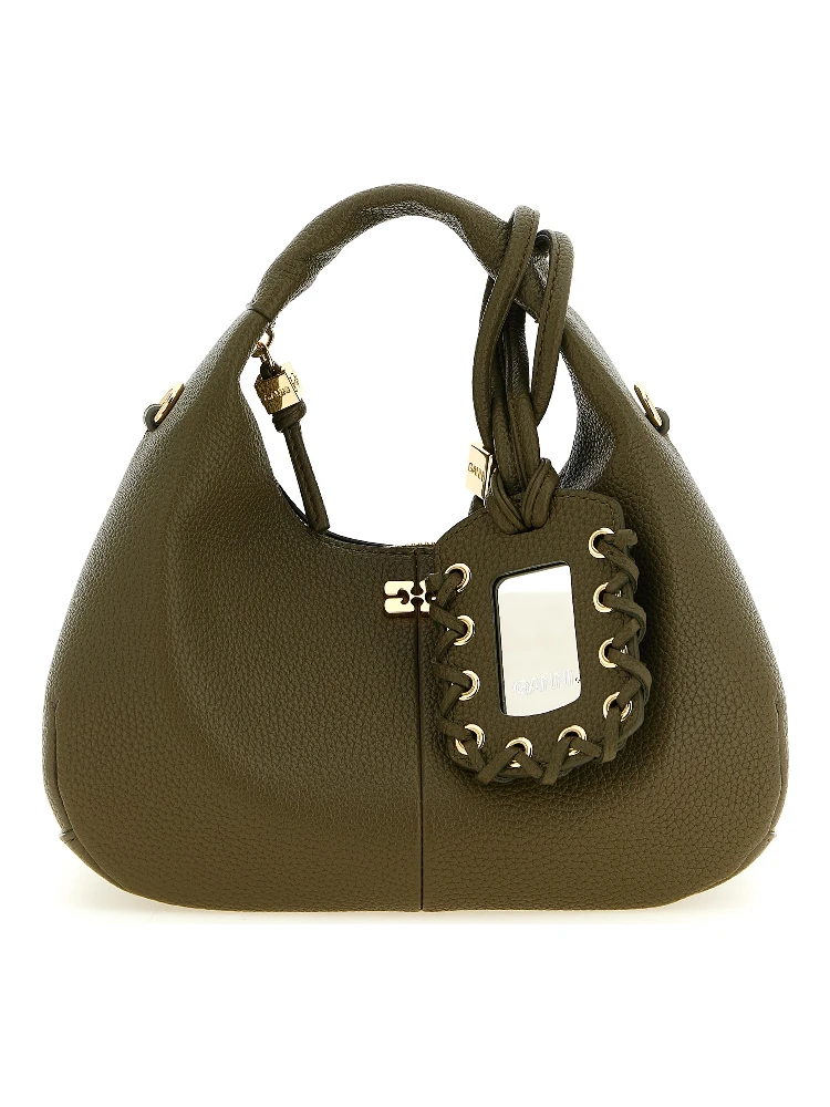 Bicolor Polyester Handbag