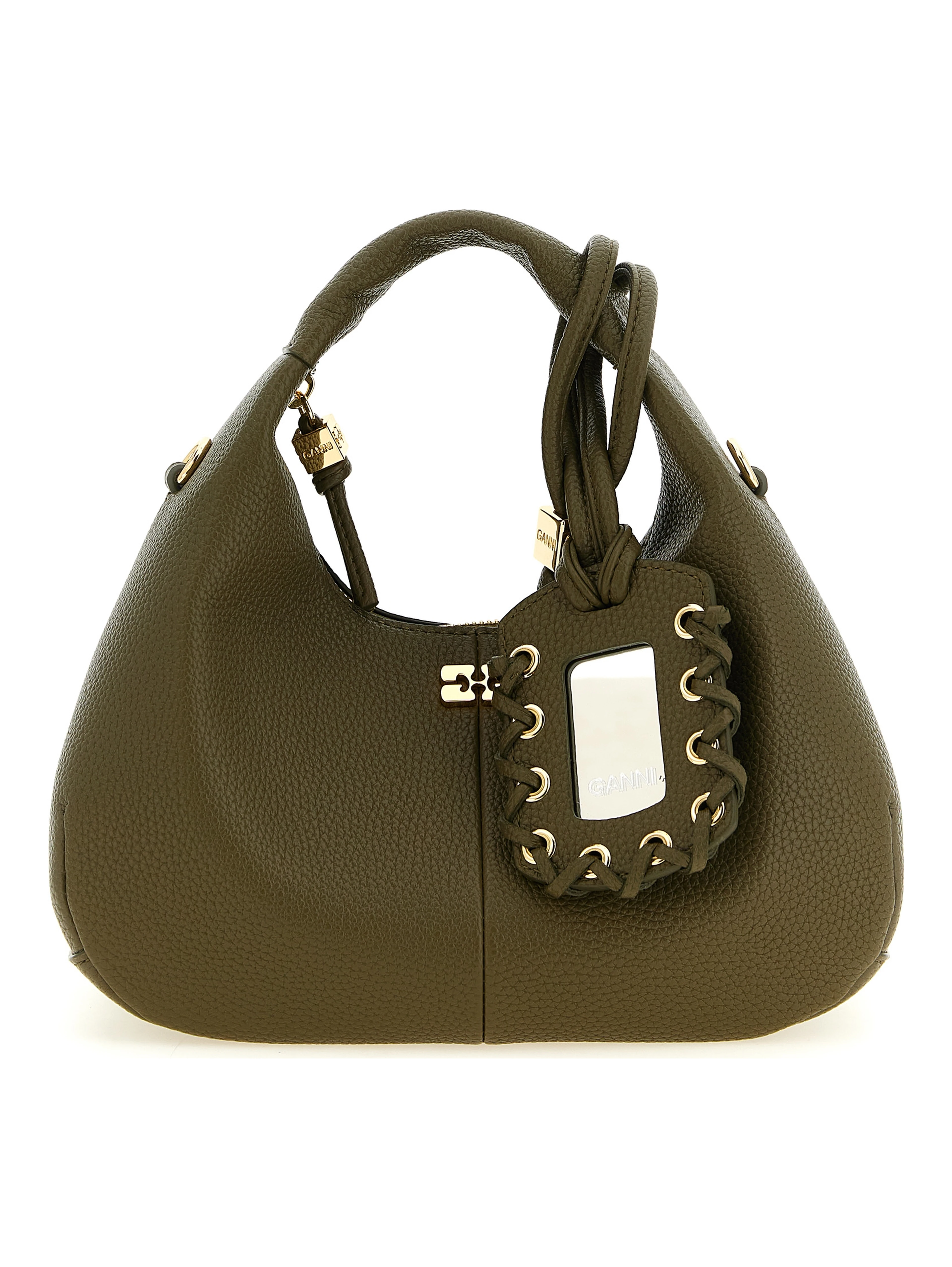 Bicolor Polyester Handbag