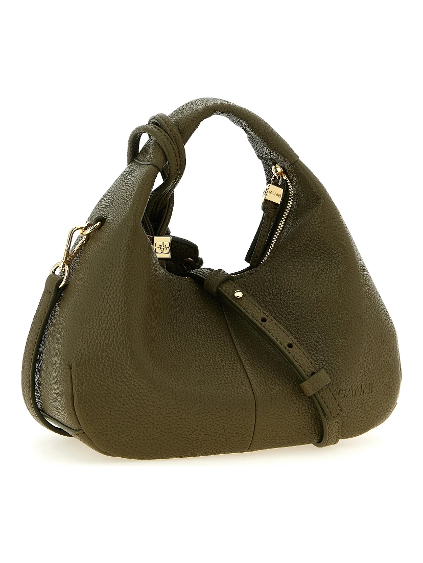 Bicolor Polyester Handbag