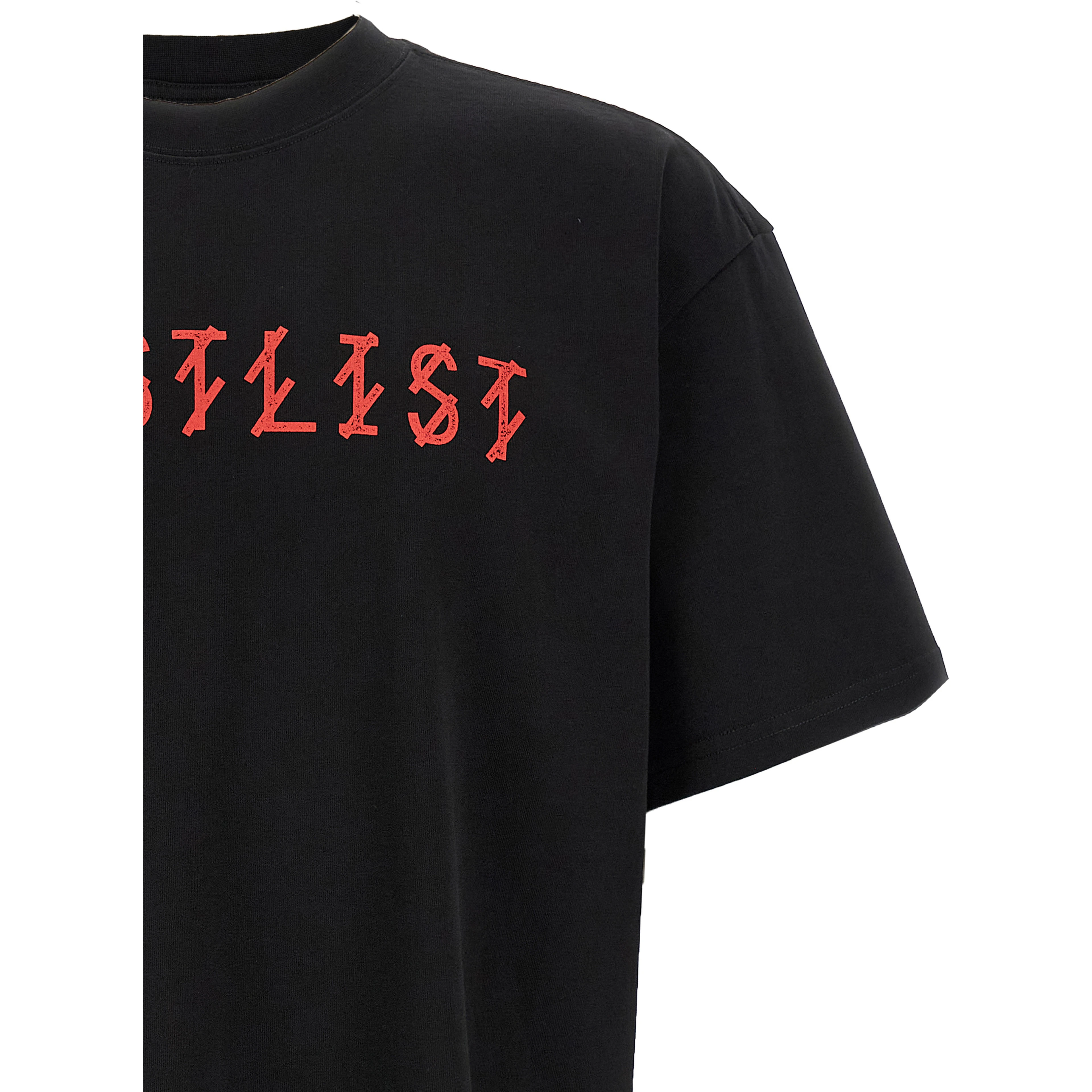 Black Cotton T-Shirt