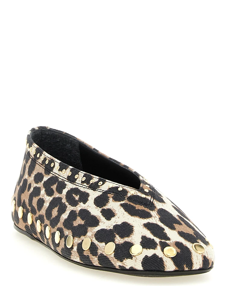Multicolor Cotton Ballet Flats alternative