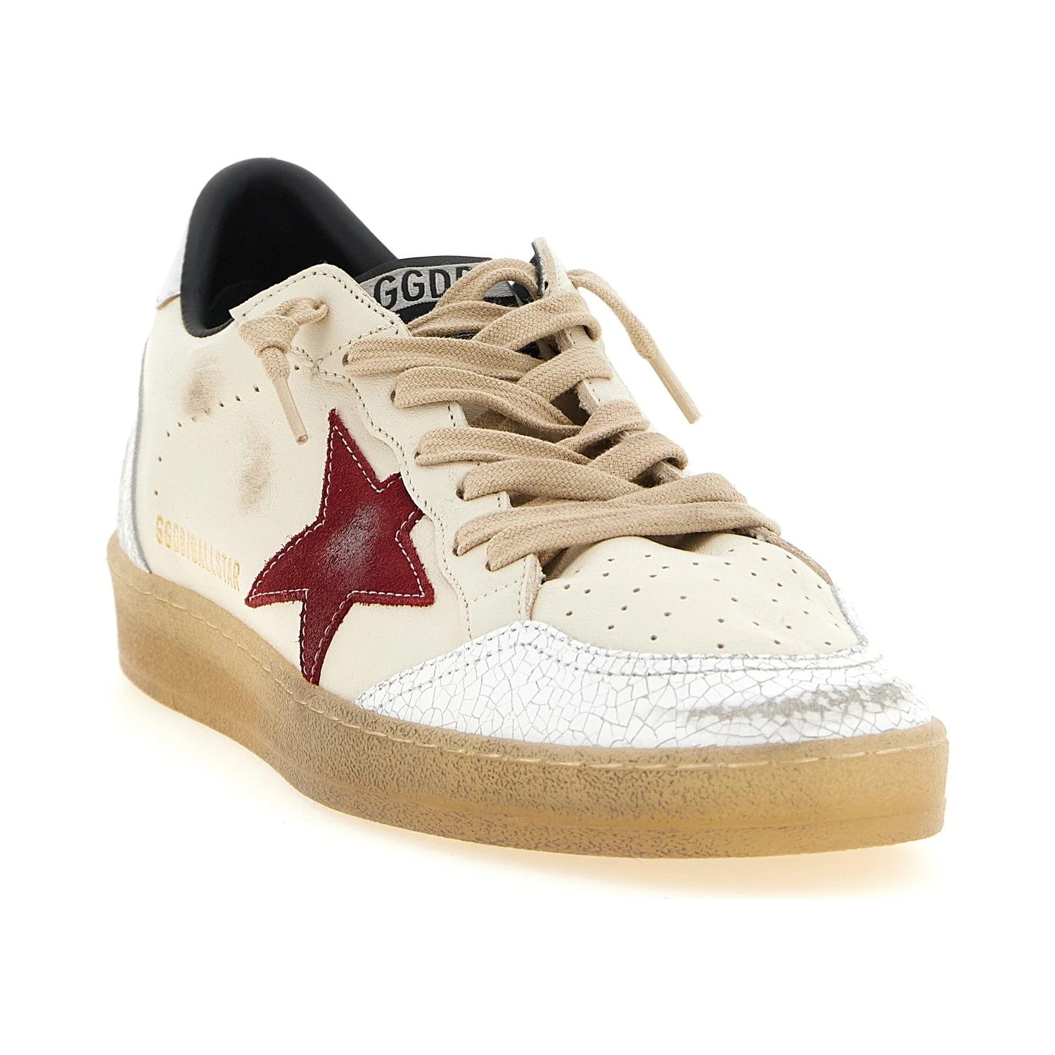 Multicolor Leather Low Top Sneakers