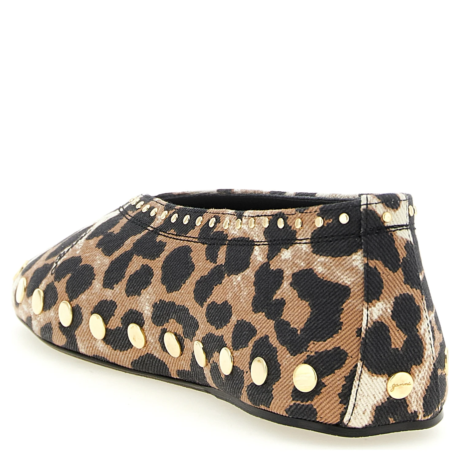 Multicolor Cotton Ballet Flats