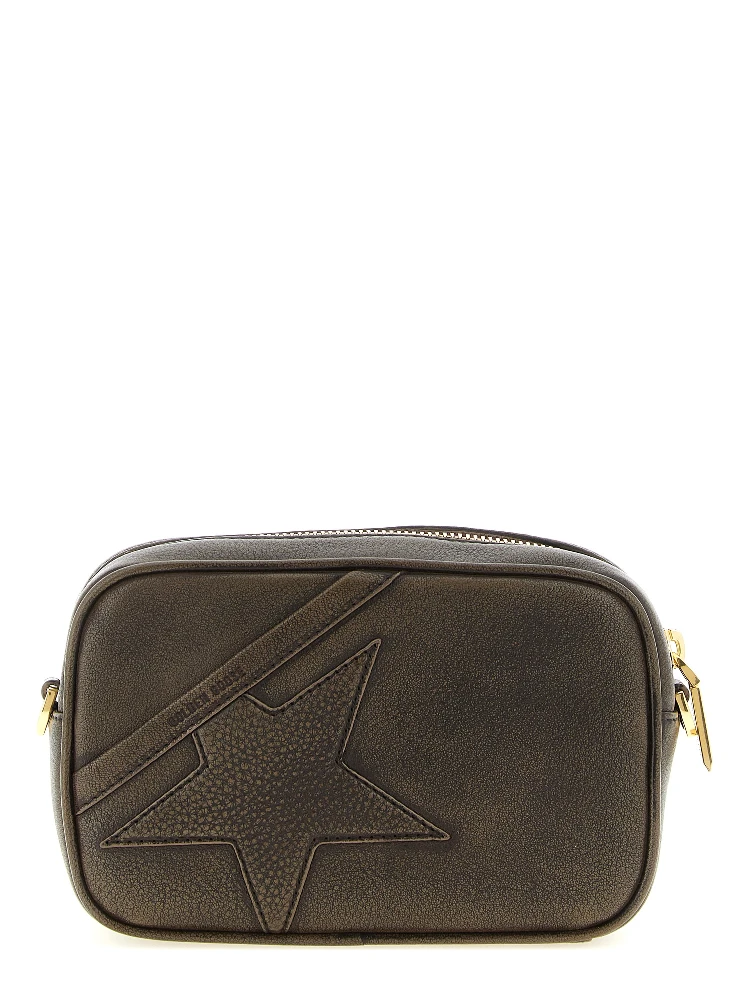 Brown Cowhide Clutch Bag