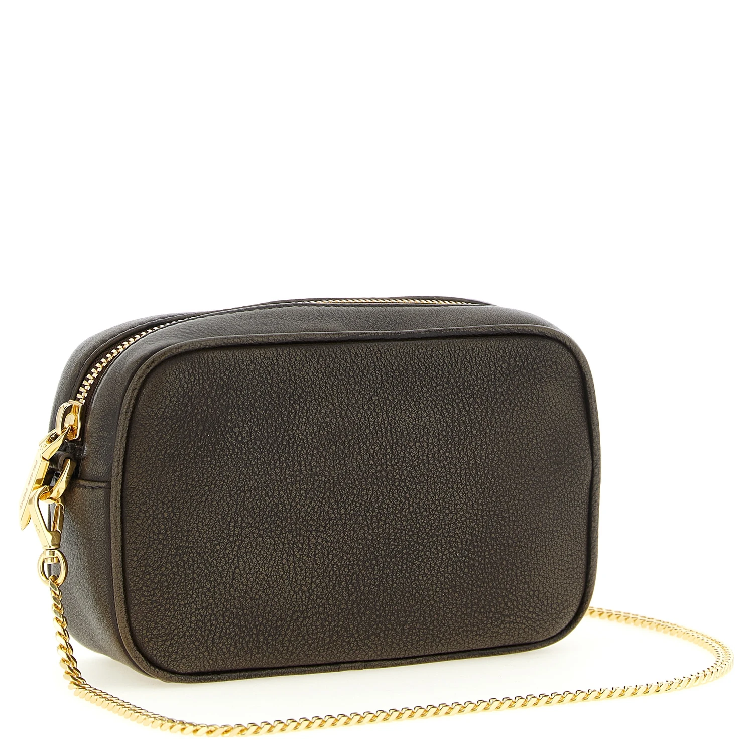 Brown Cowhide Clutch Bag