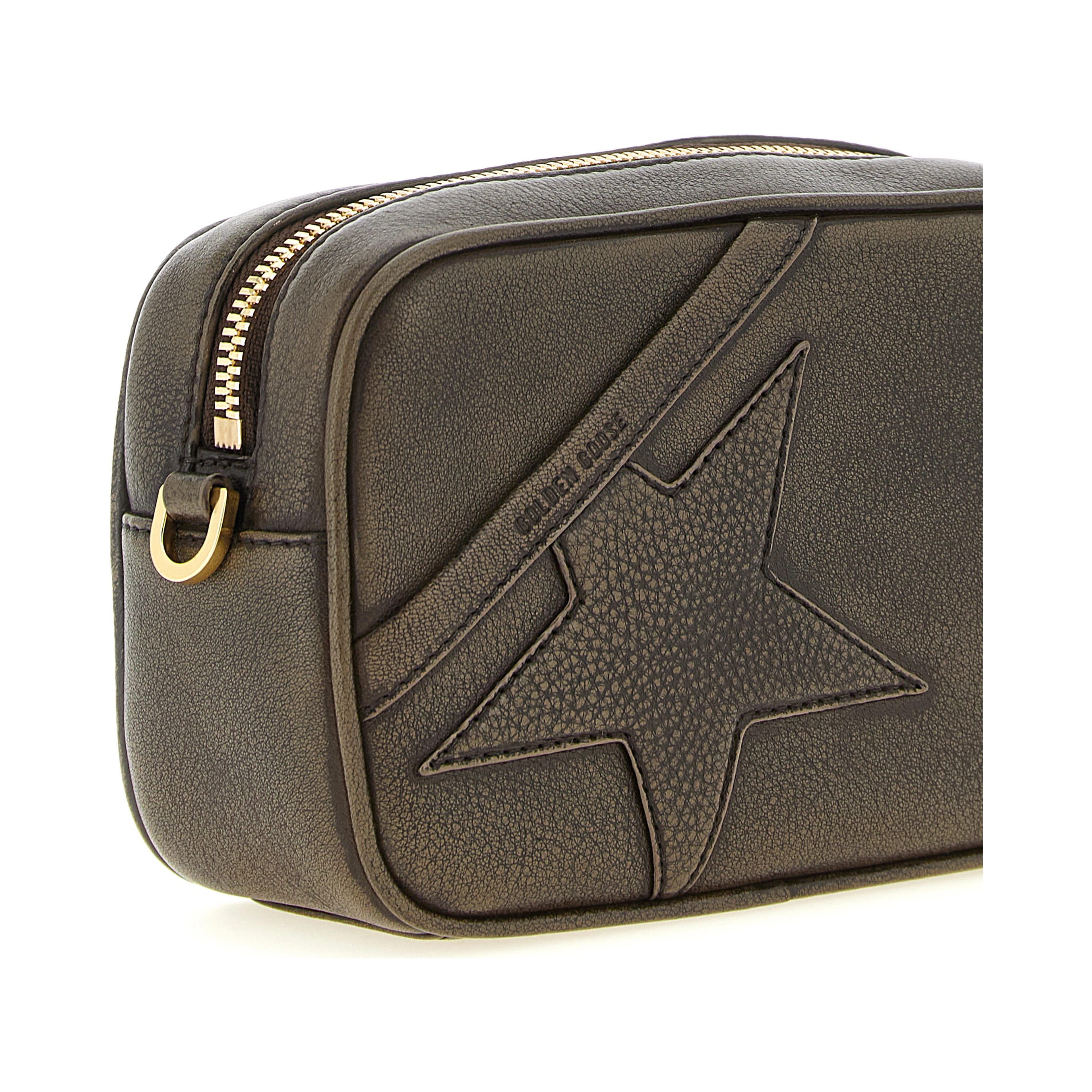 Brown Cowhide Clutch Bag