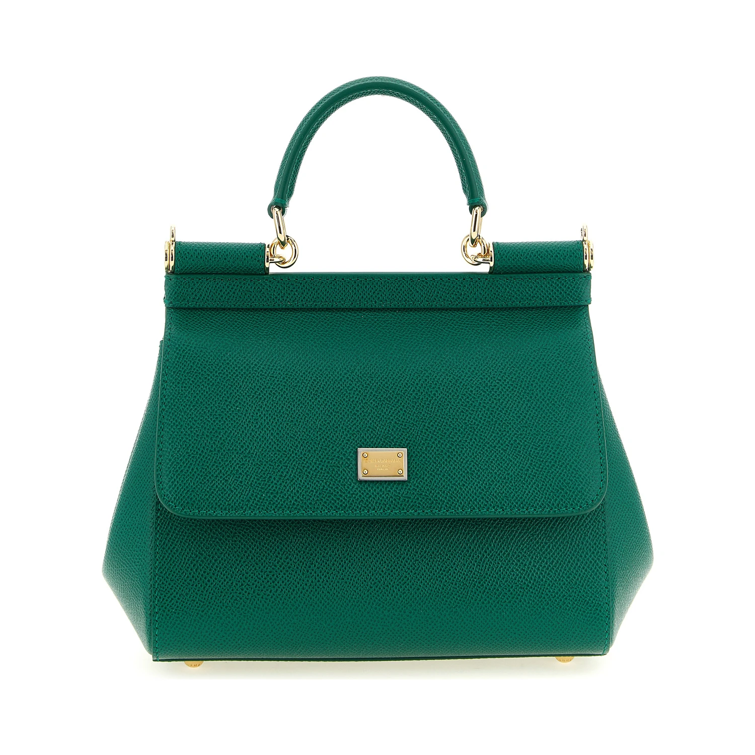 Bicolor Calfskin Handbag