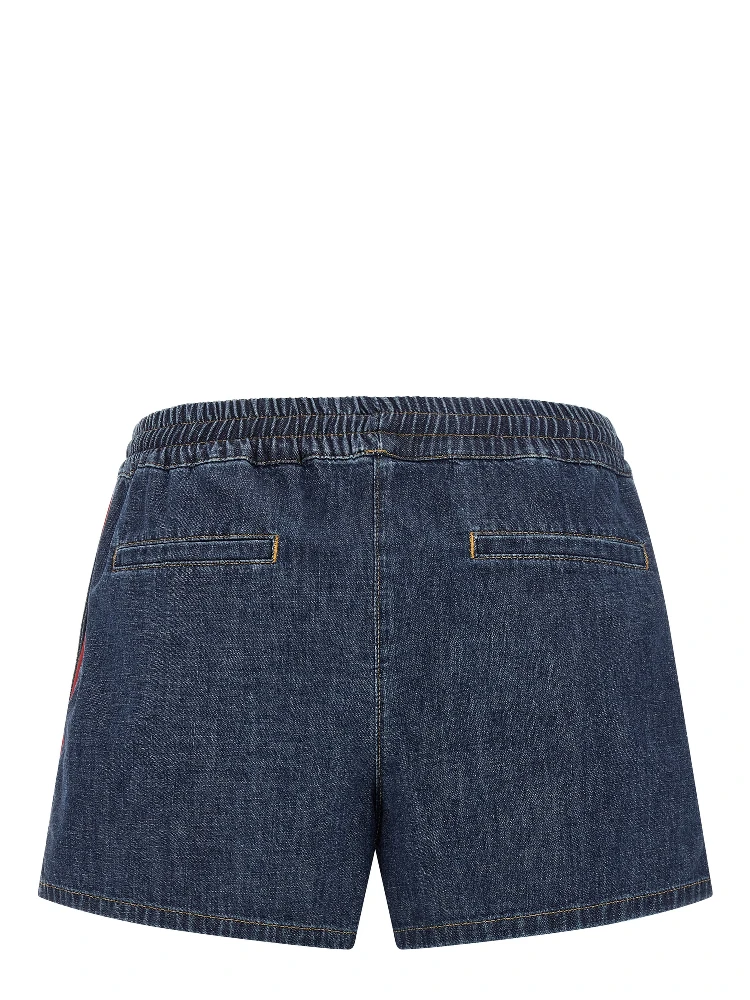 Blue Cotton Bermuda Shorts alternative