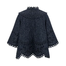Blue Cotton Blouse