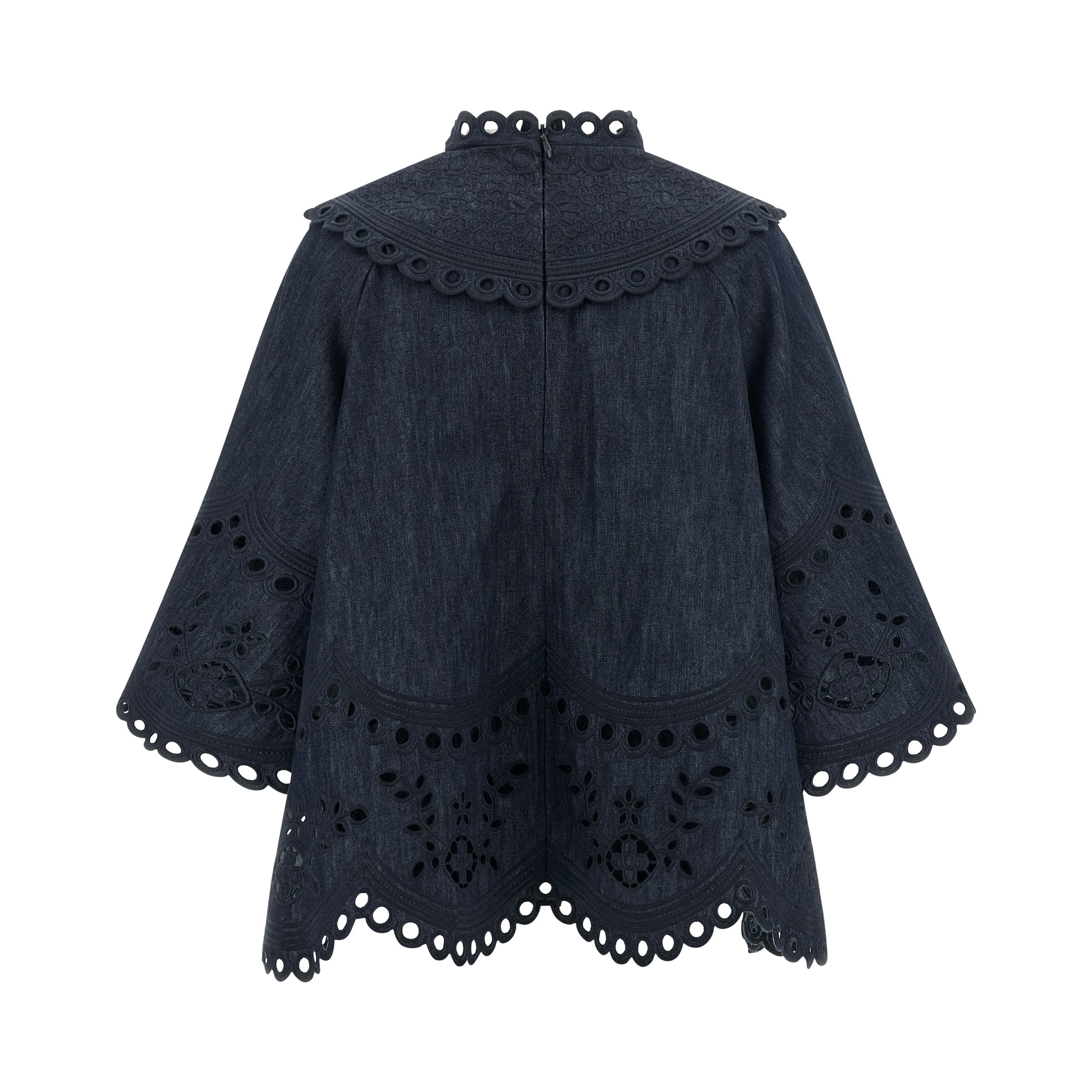 Blue Cotton Blouse