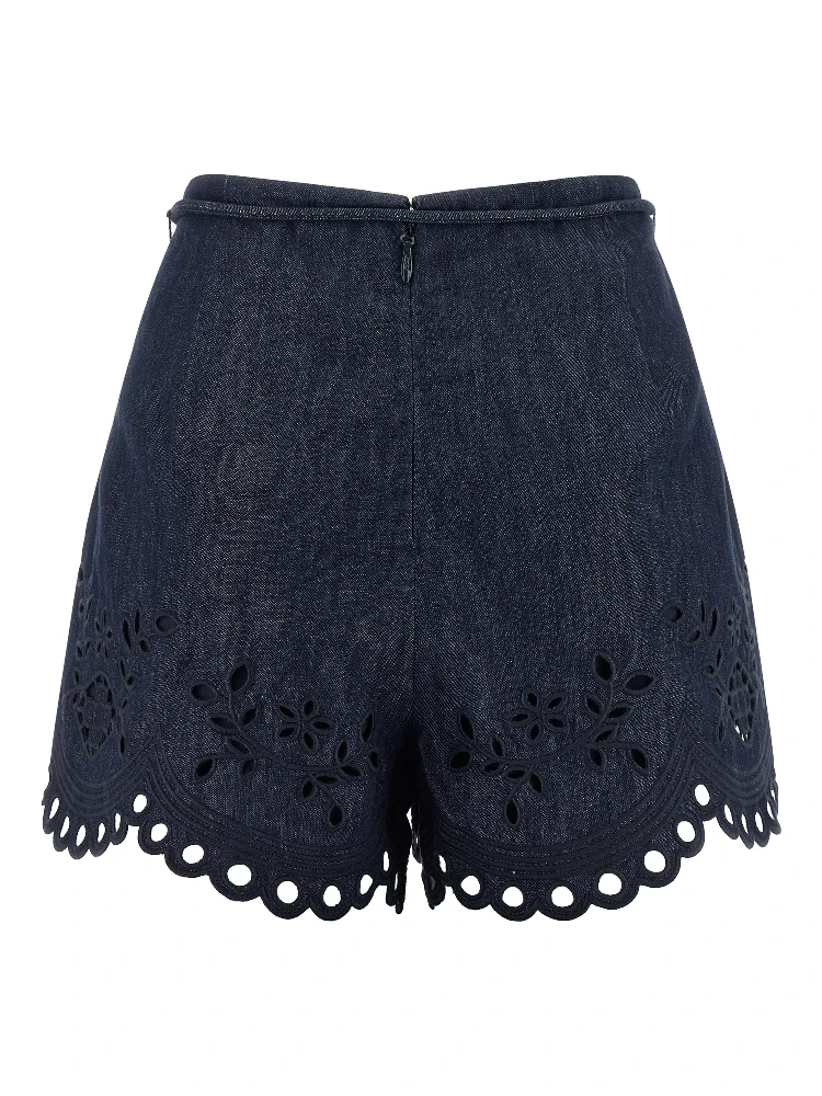 Blue Cotton Bermuda Shorts alternative