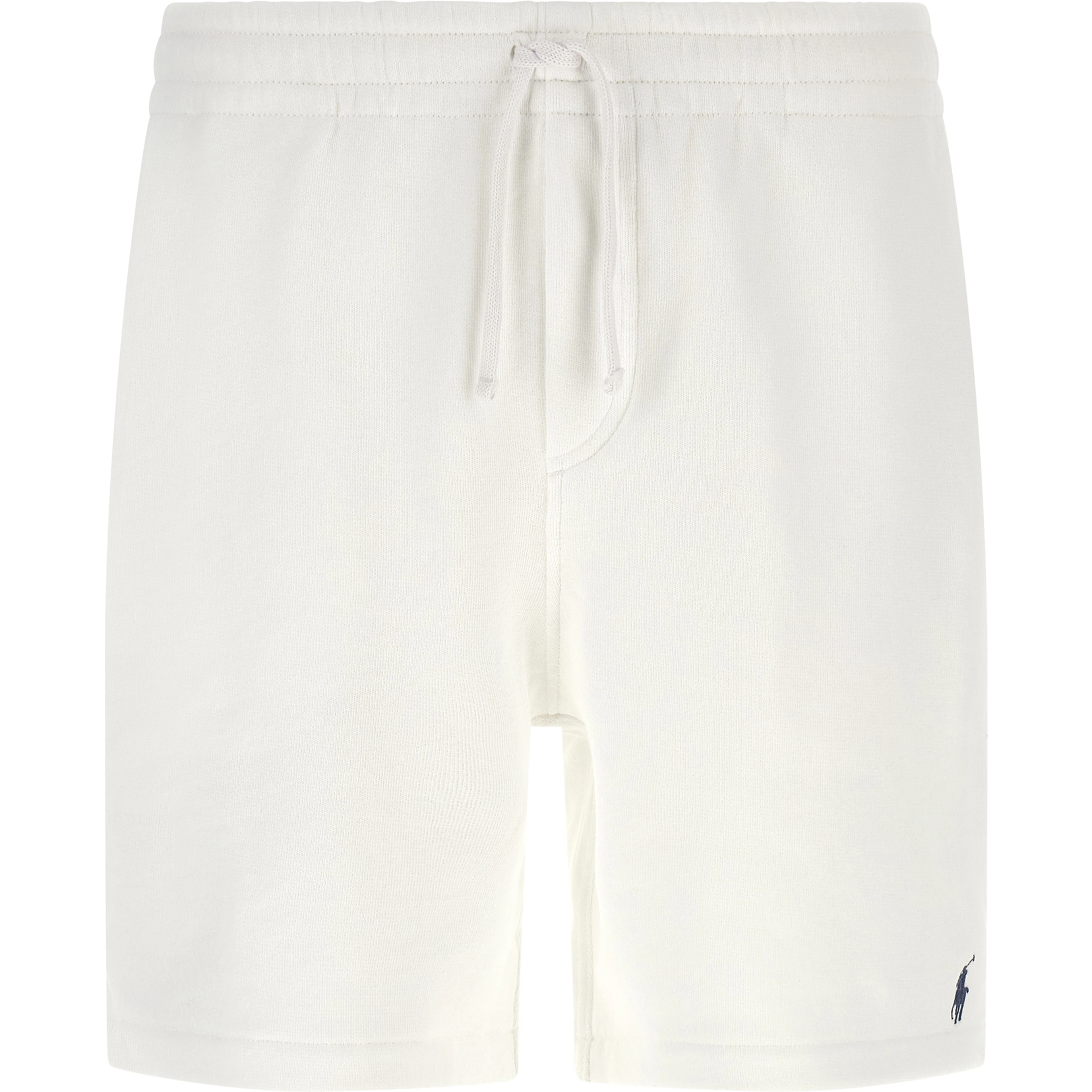 White Cotton Bermuda Shorts