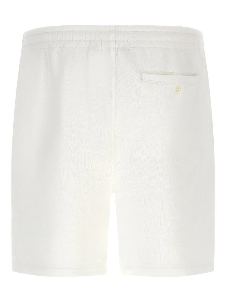 White Cotton Bermuda Shorts alternative