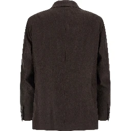 Brown Linen Two-Piece Suit