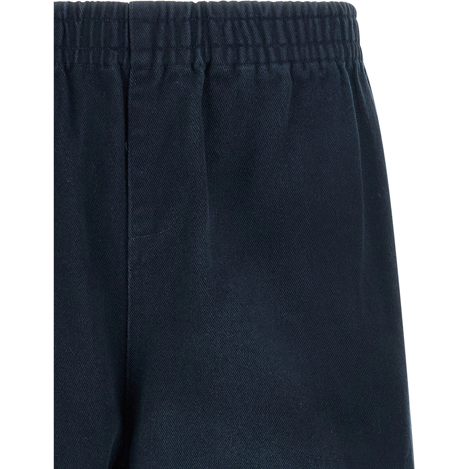 Blue Cotton Bermuda Shorts