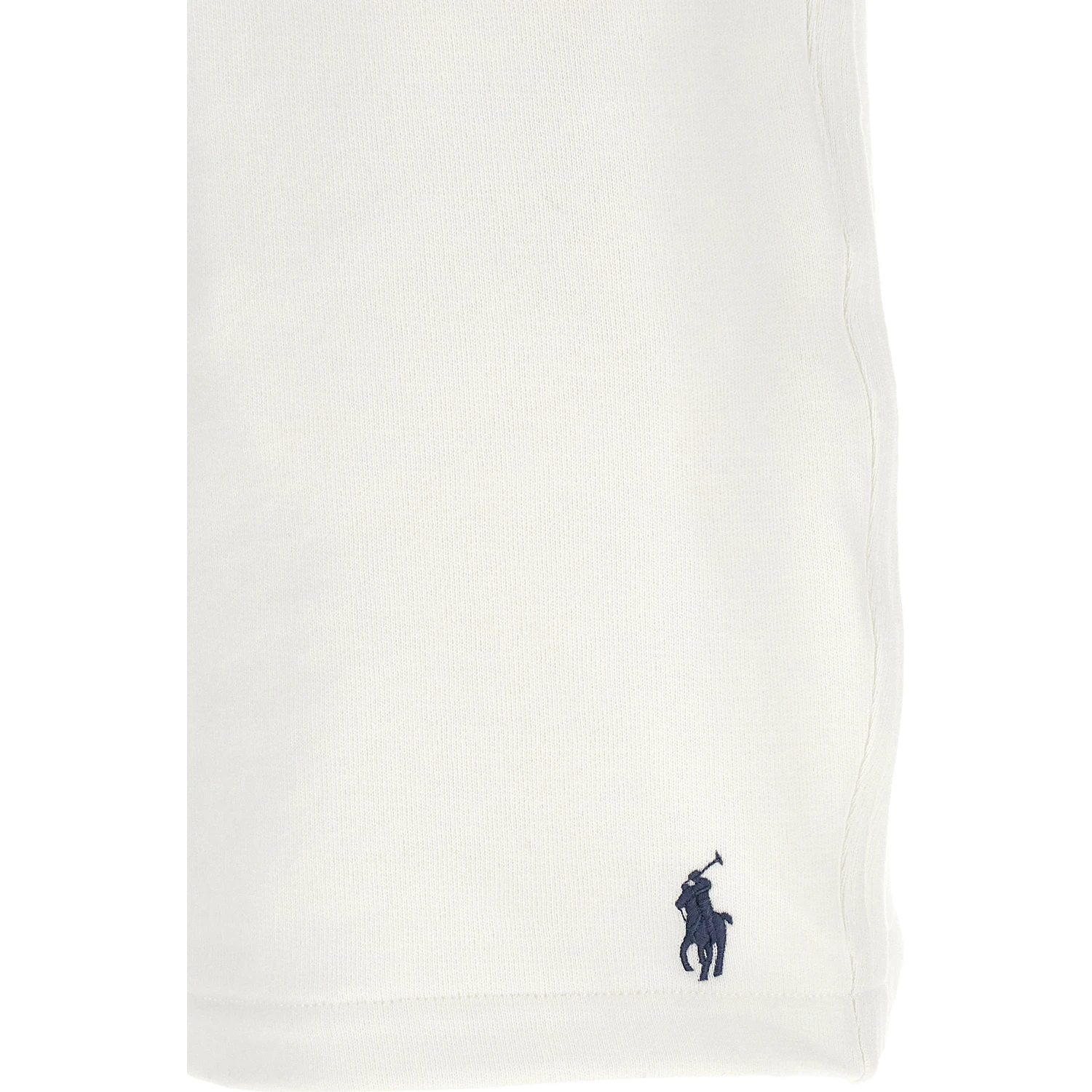 White Cotton Bermuda Shorts