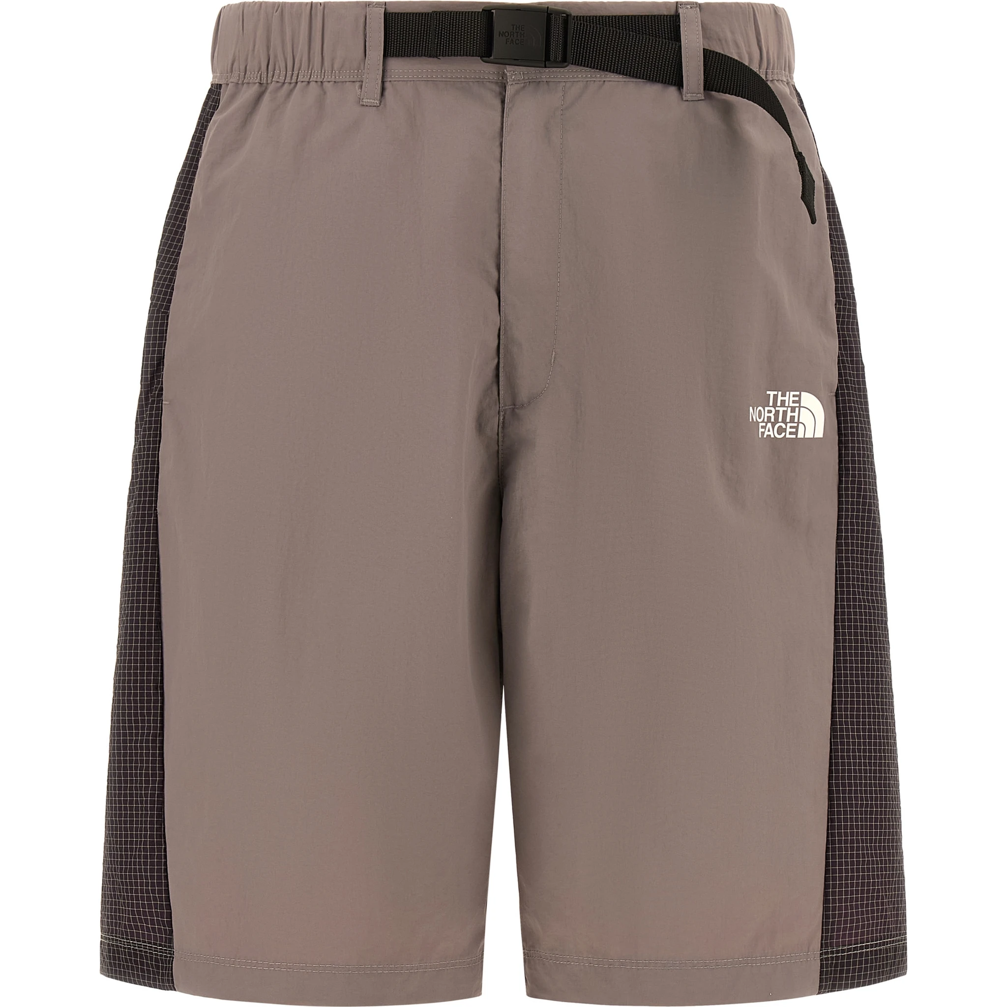 Purple Nylon Bermuda Shorts