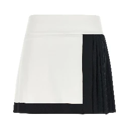 Bicolor Polyamide Bermuda Shorts