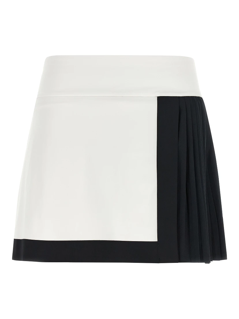 Bicolor Polyamide Bermuda Shorts