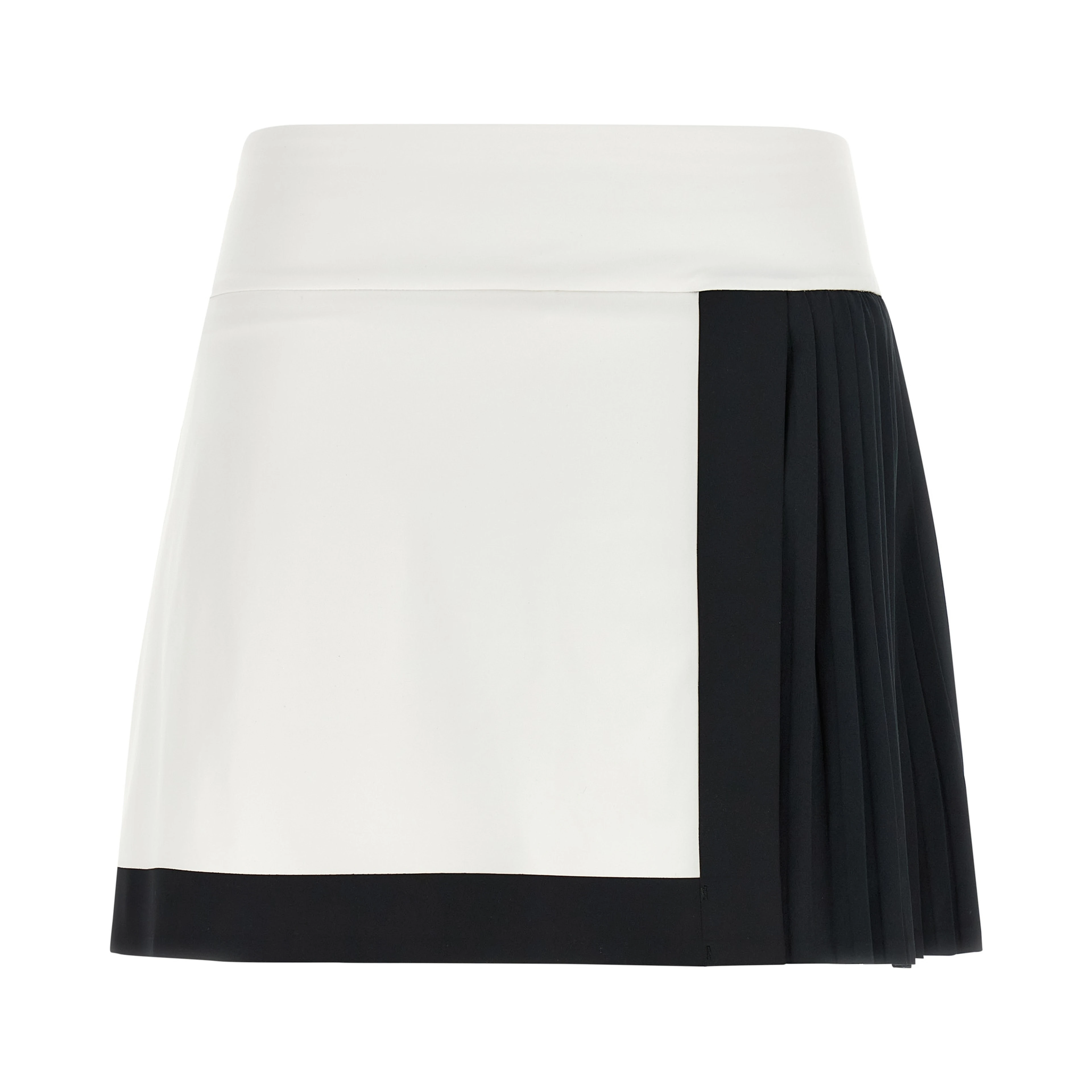 Bicolor Polyamide Bermuda Shorts