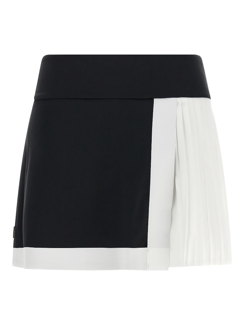 Bicolor Polyamide Bermuda Shorts