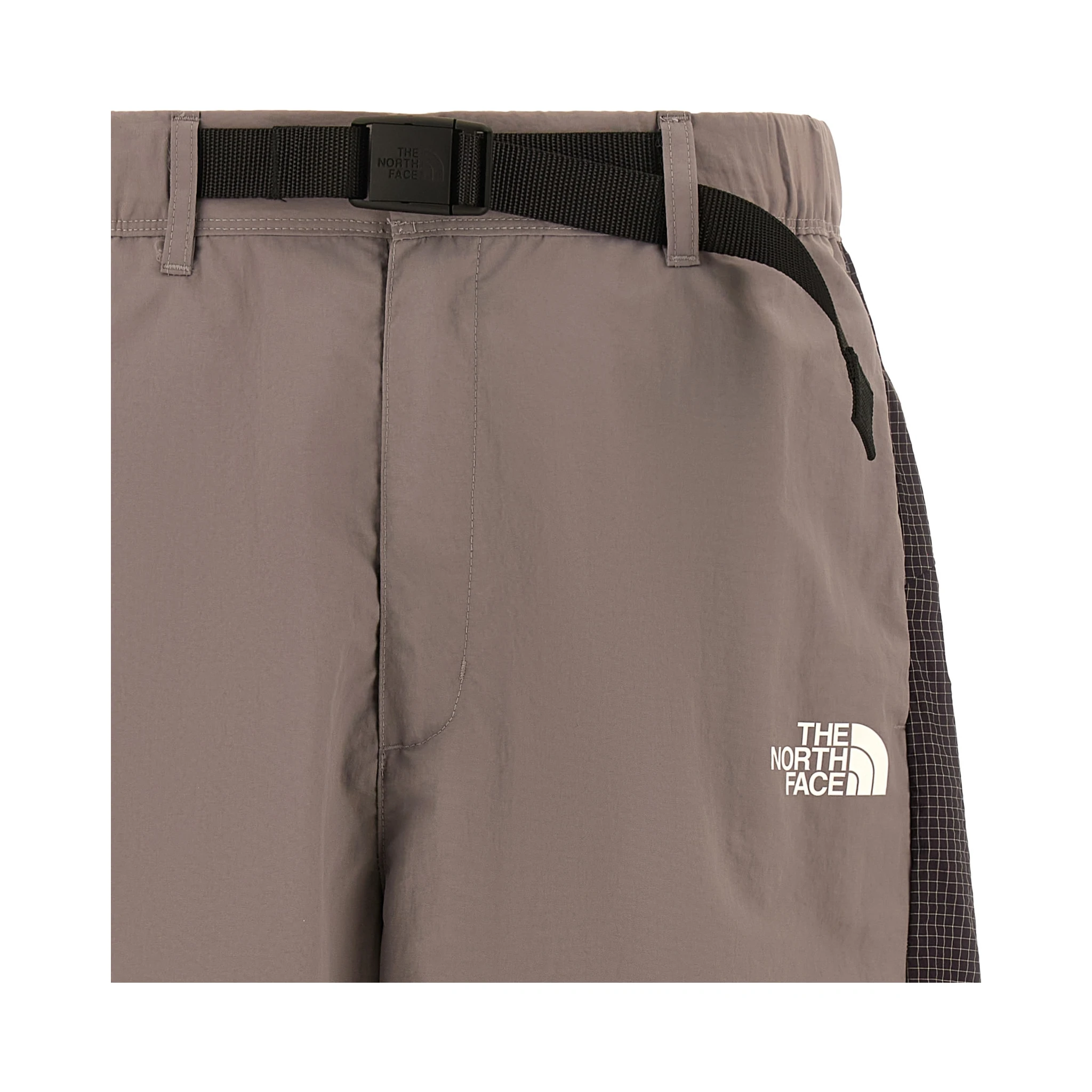 Purple Nylon Bermuda Shorts