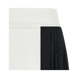 Bicolor Polyamide Bermuda Shorts