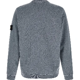 Blue Cotton Sweatshirt