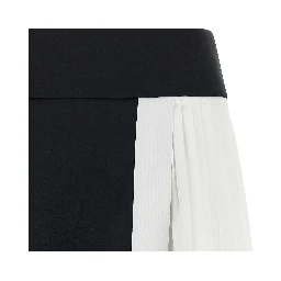 Bicolor Polyamide Bermuda Shorts