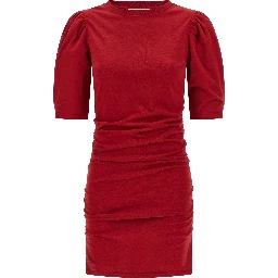 Multicolor Cotton Short Dress