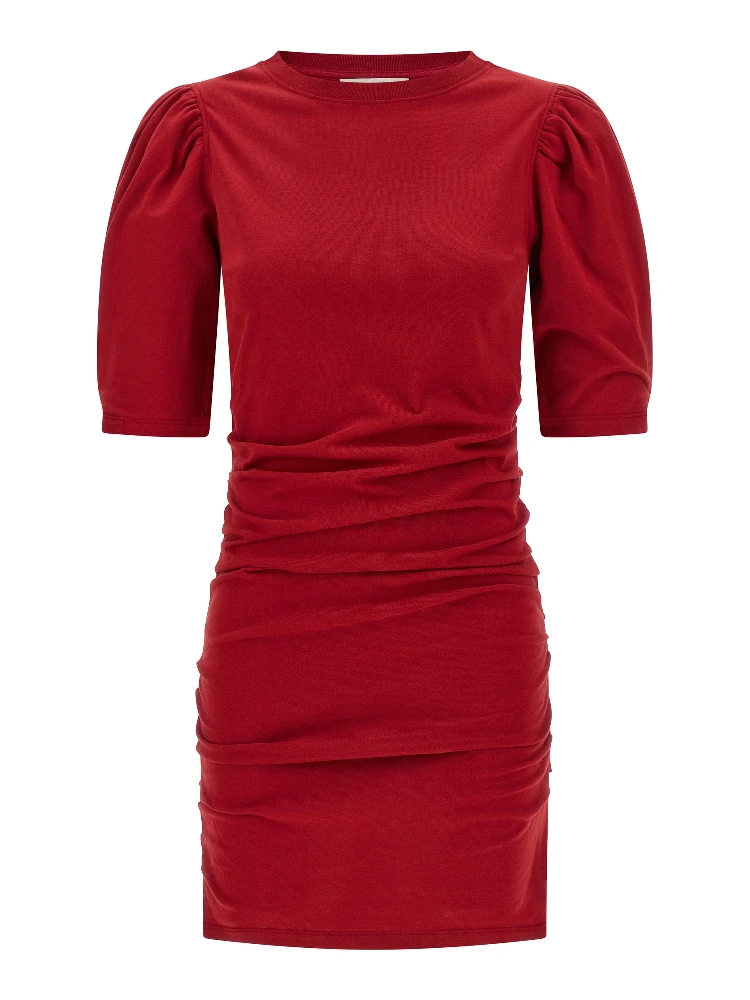 Multicolor Cotton Short Dress