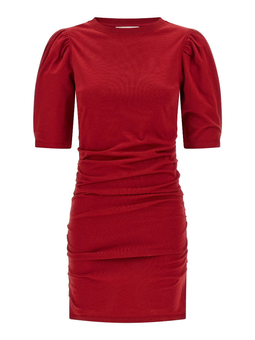 Multicolor Cotton Short Dress