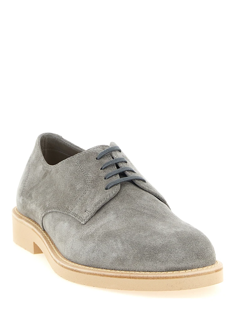 Gray Leather Oxfords And Derbies alternative