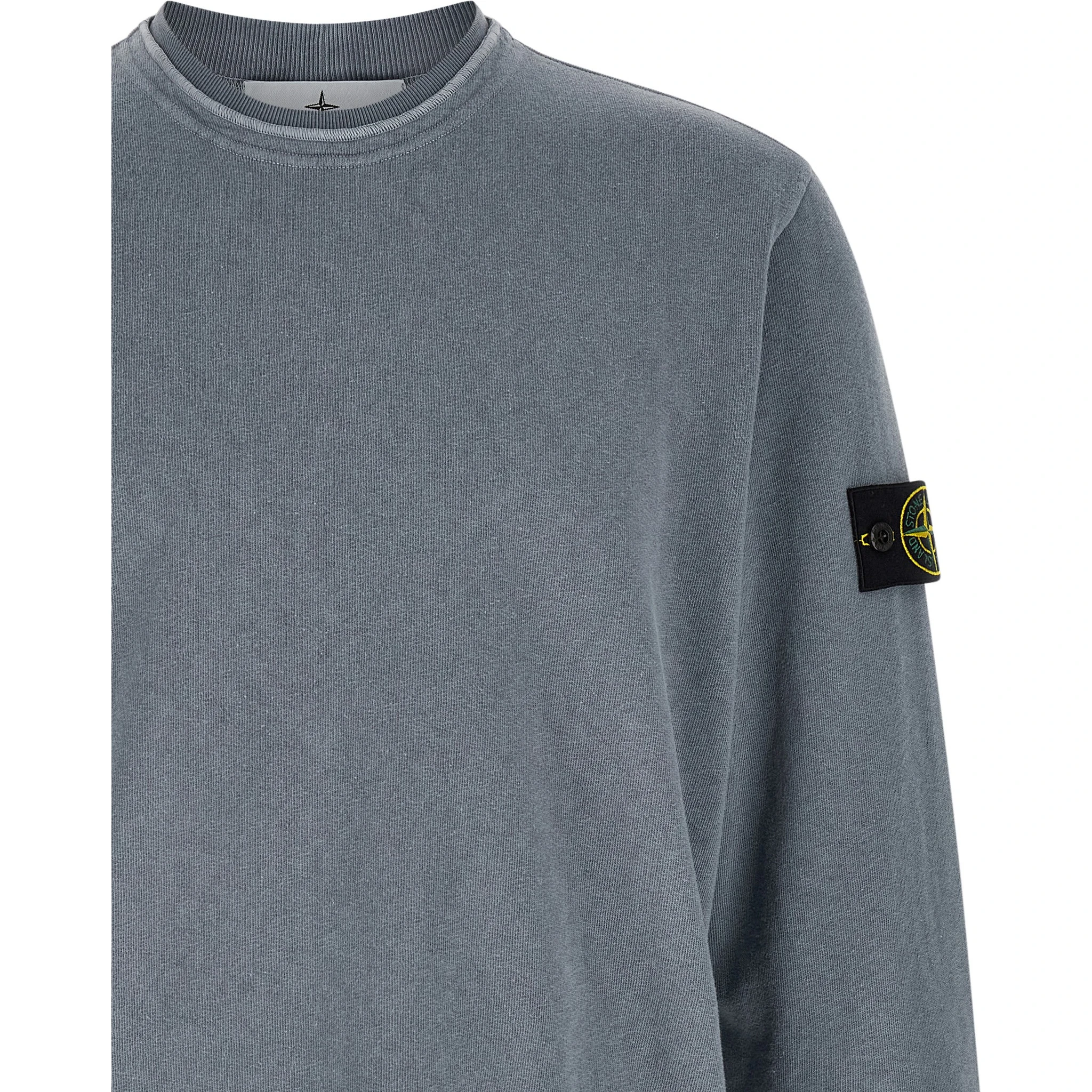 Blue Cotton Sweatshirt