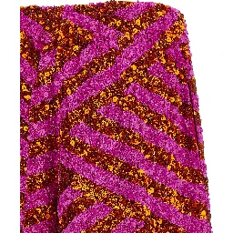 Multicolor Viscose Bermuda Shorts