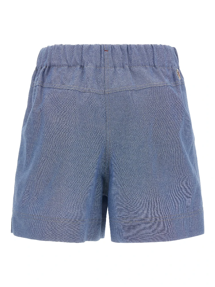 Blue Cotton Bermuda Shorts alternative